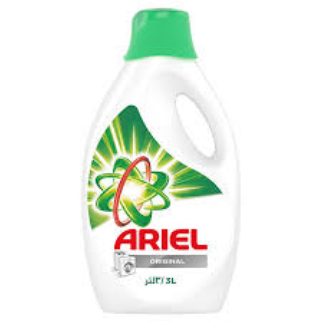 ARIEL POWER GEL LIQUID AUTO WASH 3LTRS
